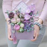 Load image into Gallery viewer, 10pcs Envelope-Shaped Floral Bouquet Gift Box