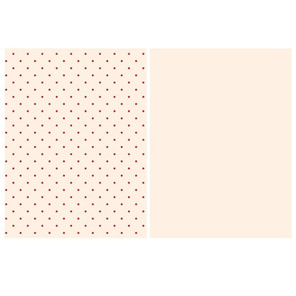 Polka Dot Flower Wrapping Paper Pack 20 (17" x 23")