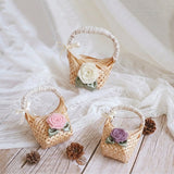 Load image into Gallery viewer, Artisan Arc Woven Party Favor Basket