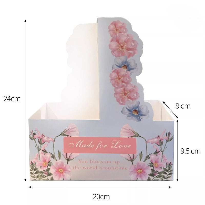 10pcs Handheld Coffee Flower Gift Boxes