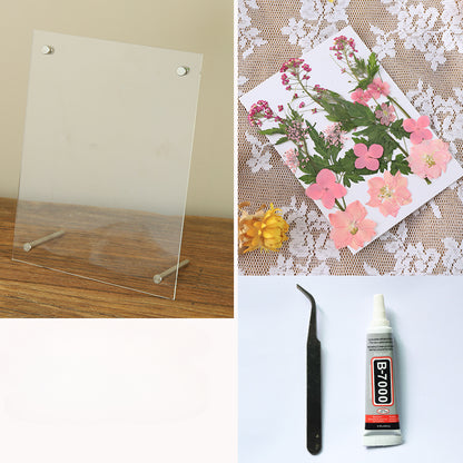 Dried Flowers Pressed Flowers Photo Frame DIY Kit