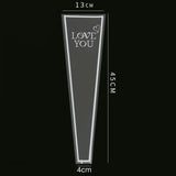 Load image into Gallery viewer, 100pcs Transparent Single Stem Rose Sleeves