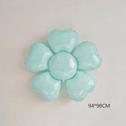 Large Daisy Flower Foil Party Balloons