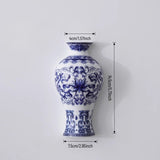 Load image into Gallery viewer, Chinese Porcelain Wall Flower Vase