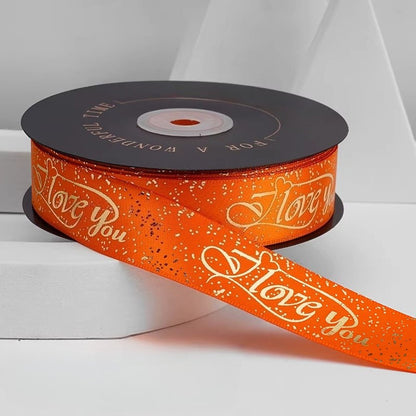 Love Sparkle Valentine's Day Ribbon (2.5cmx25Yd)
