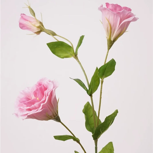 28" 3-Head Real Touch Artificial Lisianthus Spray