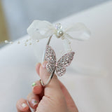 Load image into Gallery viewer, Sparkling Rhinestone Butterfly Wrist Corsage