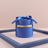 Load image into Gallery viewer, Small Round Wedding Favour Boxes with Lids Pack 10