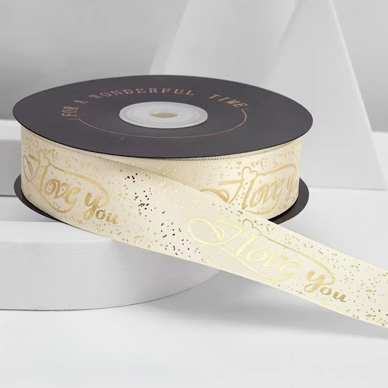Love Sparkle Valentine's Day Ribbon (2.5cmx25Yd)