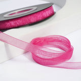 Load image into Gallery viewer, Solid Color Sheer Organza Ribbon (10mmx50Yd)