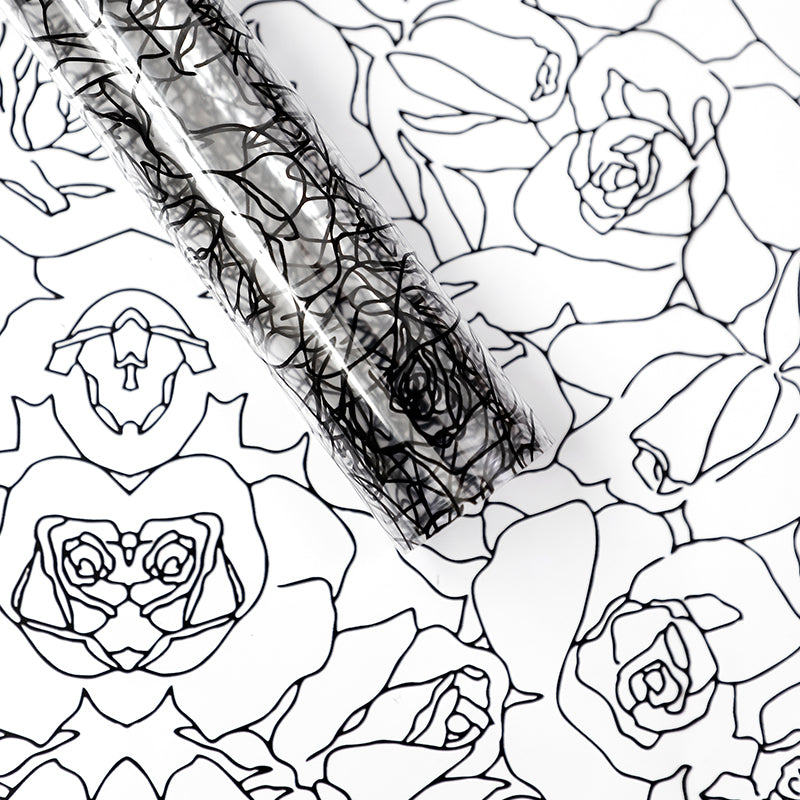 20pcs Clear Rose Cellophane Bouquet Wrap (58x58cm)