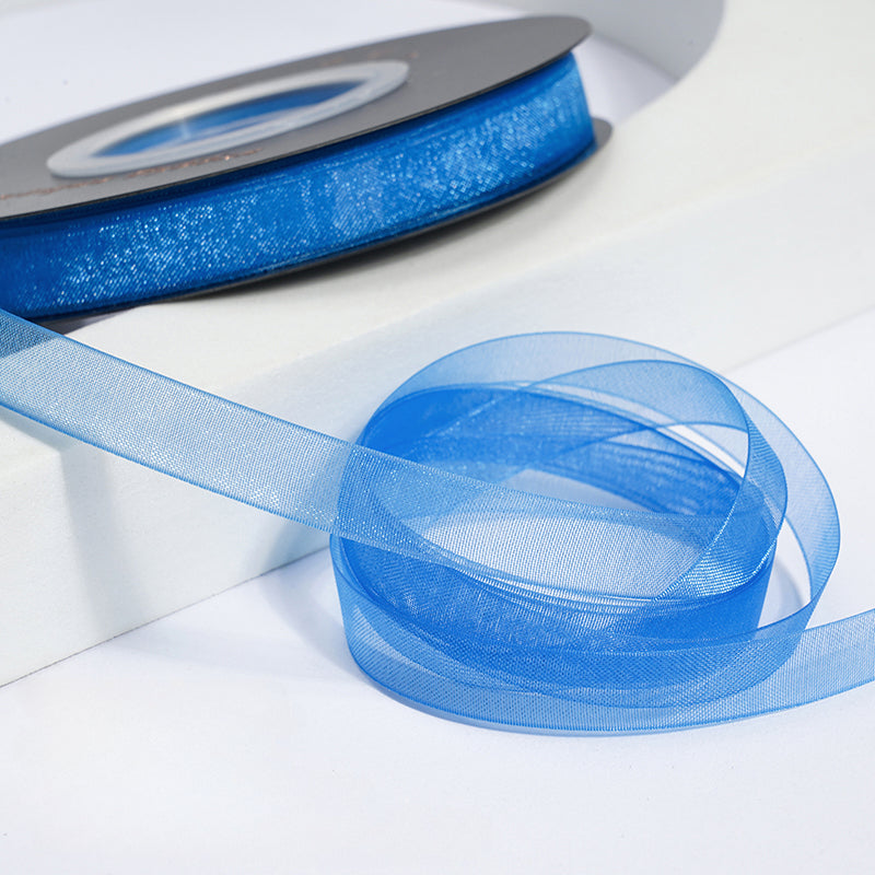 Solid Color Sheer Organza Ribbon (10mmx50Yd)
