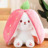 Load image into Gallery viewer, Strawberry Bunny Plush Toy 35cm