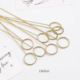 Load image into Gallery viewer, 30pcs Metal Floral Card Holder Picks