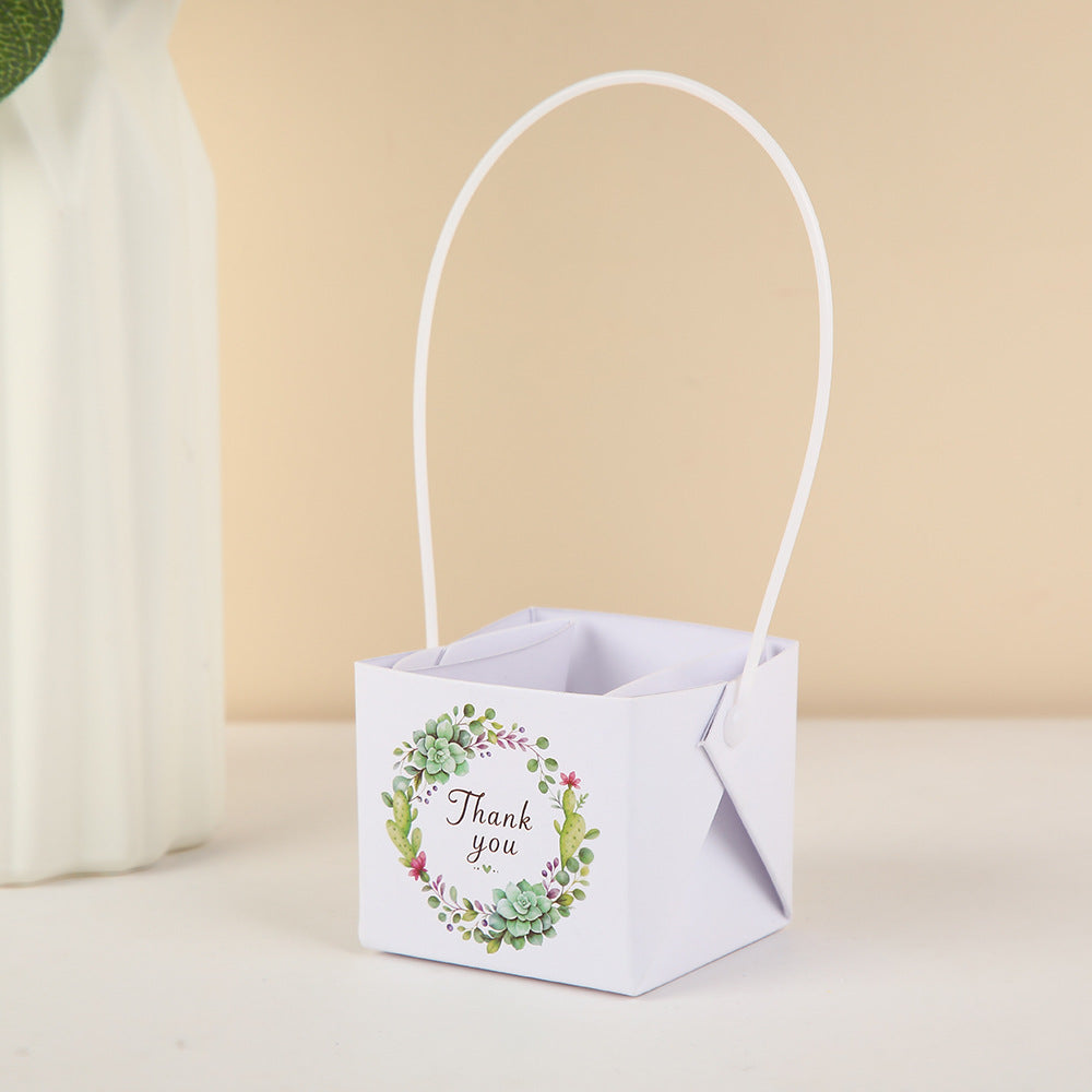 Waterproof Kraft Paper Succulent Gift Bags Pack 30