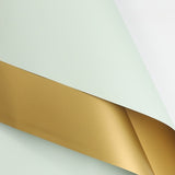 Load image into Gallery viewer, 20pcs Gilded Two-Tone Flower Wrapping Paper (56x56cm)
