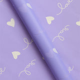 Load image into Gallery viewer, 20pcs LOVE Hearts Print Flower Wrap Paper (56x56cm)