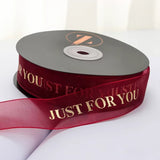 Load image into Gallery viewer, JUST FOR YOU Gift Ribbon (2.5cmx24Yd)