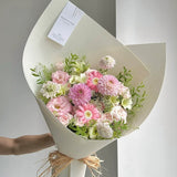Load image into Gallery viewer, Pearlescent Floral Wrapping Paper Pack 10 (15" x 20")