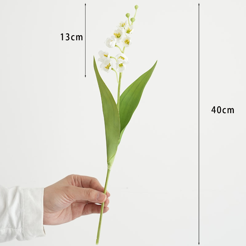16" Artificial Lily of the Valley Stem