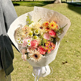 Load image into Gallery viewer, 20pcs Embossed 3D Rose Flower Wrap Paper (58x58cm)