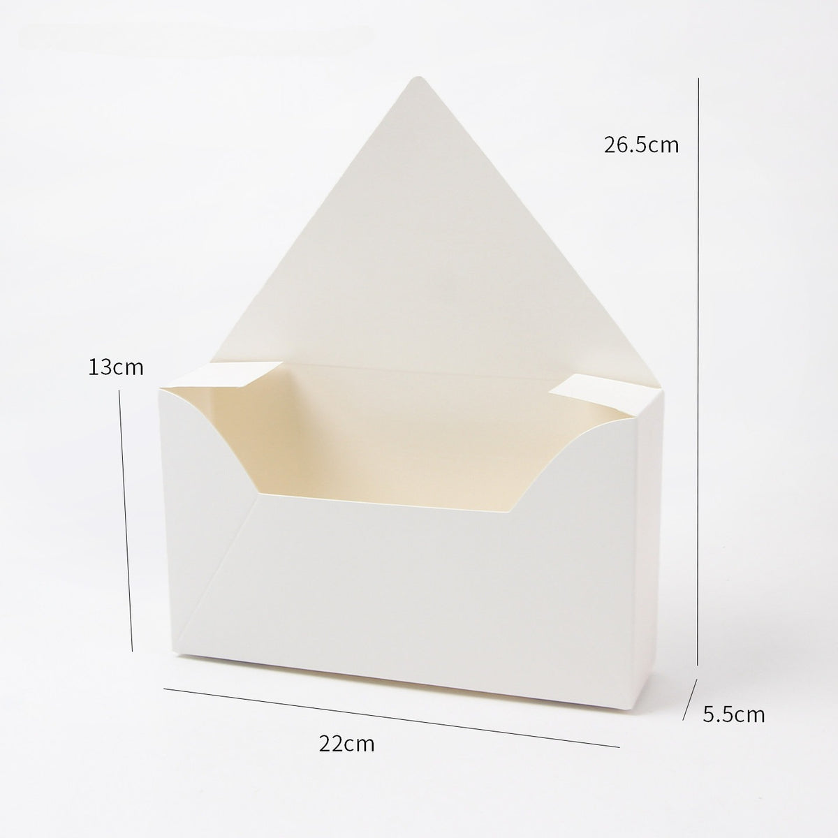Coffret cadeau pour bouquet en forme d'enveloppe, 10 pièces