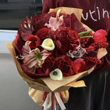 Load image into Gallery viewer, 10pcs Kraft Wrap Paper for Valentine&#39;s Day Bouquets (44x58cm)