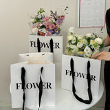 Load image into Gallery viewer, 6pcs Large White Gift Bags for Bouquets