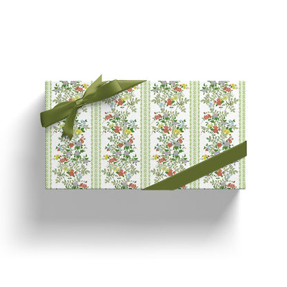 Green Vine Gift Wrapping Paper (50x70cm) Pack 2