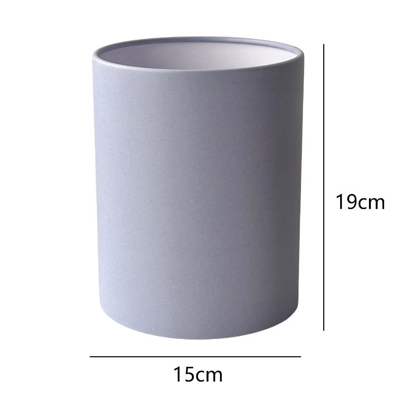 Minimalist Solid Color Round Flower Gift Box