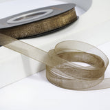 Load image into Gallery viewer, Solid Color Sheer Organza Ribbon (10mmx50Yd)