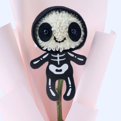 5 Sets Skeleton Floral DIY Kit for Halloween