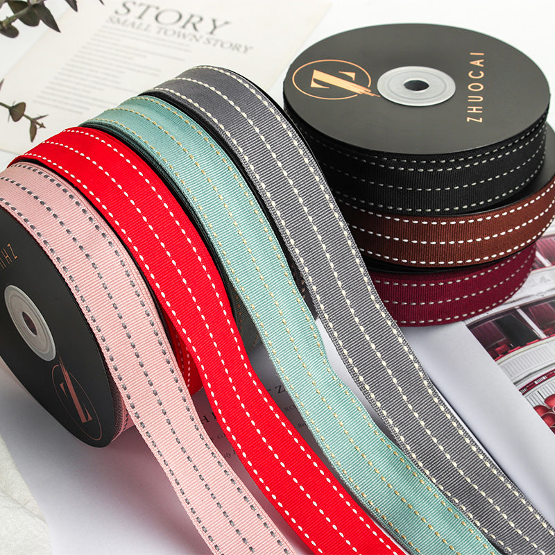 Stitch Mark Grosgrain Ribbon (25mmx20Yd)