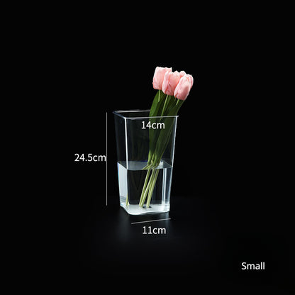 Transparent Arylic Florist Buckets Pack 5