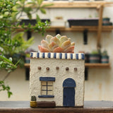 Load image into Gallery viewer, Cute Ceramic Mini House Succulent Planter