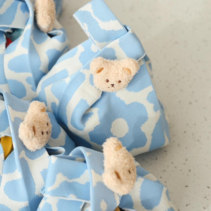 10Pcs Knitted Kids Party Favor Gift Bags