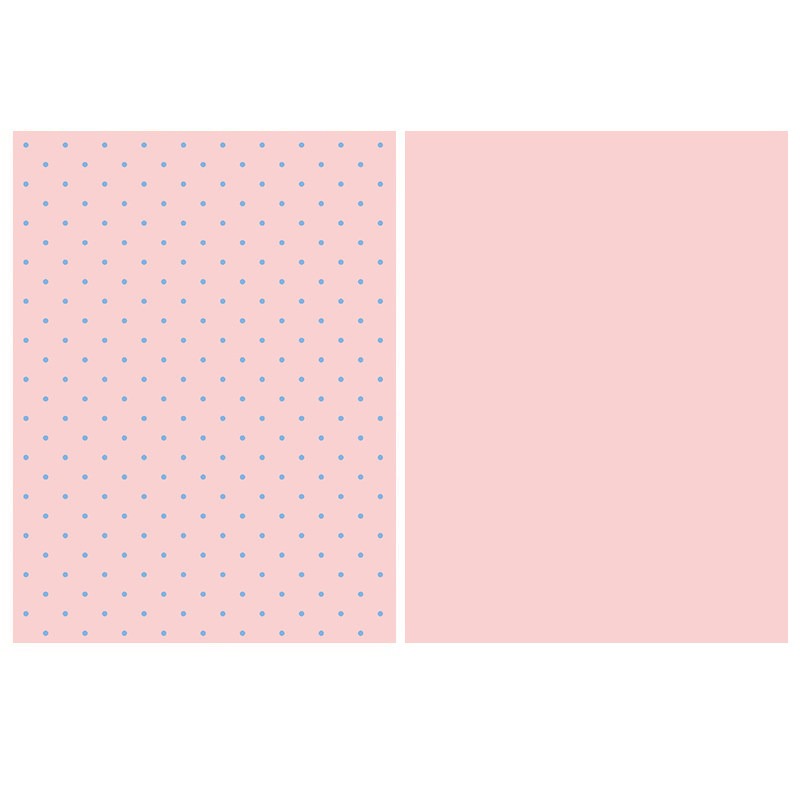 Polka Dot Flower Wrapping Paper Pack 20 (17" x 23")