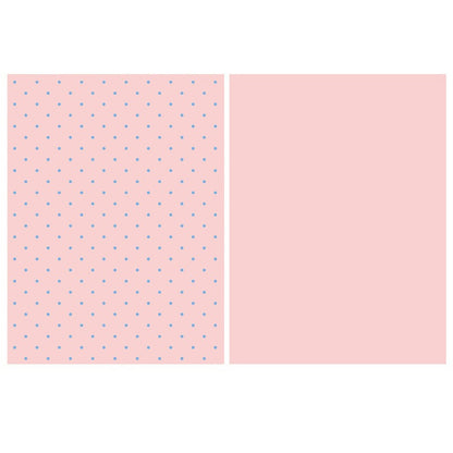 Polka Dot Flower Wrapping Paper Pack 20 (17" x 23")
