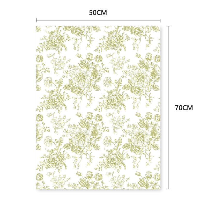 Floral Print Floristry Tissue Paper Pack 20 (50x70cm)