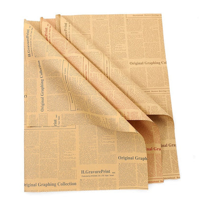 Vintage Newspaper Bouquet Paper Pack 40 (20" x 28")