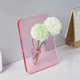 Load image into Gallery viewer, Clear Acrylic Photo Frame Vase