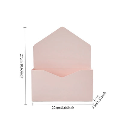 9pcs Envelope Shaped Floral Gift Box