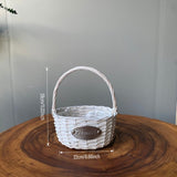 Load image into Gallery viewer, Rattan Floral Gift Basket with Plastic Liner