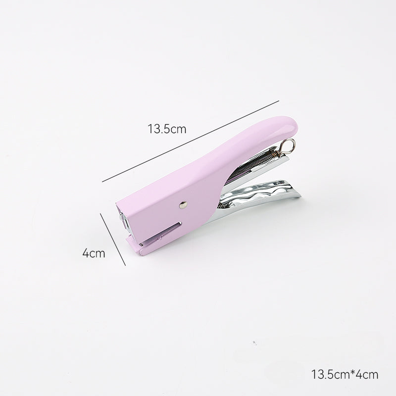 Macaron Color Stapler Tape Dispenser Hole Puncher