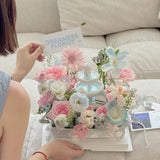 Load image into Gallery viewer, Mini Wishing Fountain Floral Design Accessory