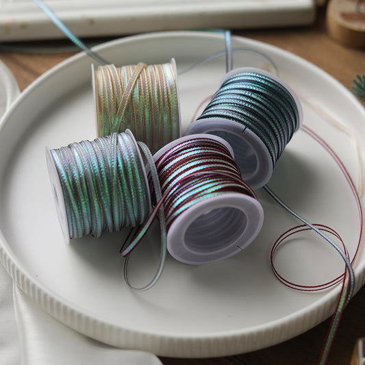 Iridescent Sheer Ribbon for Gift Wrapping (3mmx20m)