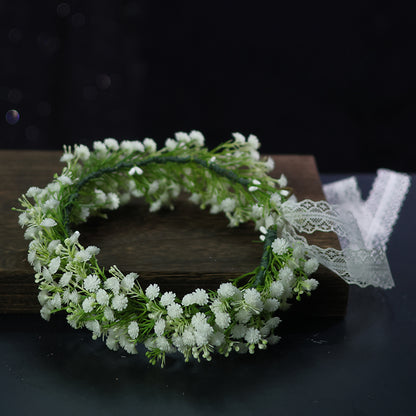 Baby's Breath Floral Headpiece