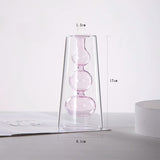 Load image into Gallery viewer, Tapered Double-Walled Colored Glass Vase