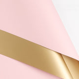 Load image into Gallery viewer, 20pcs Gilded Two-Tone Flower Wrapping Paper (56x56cm)