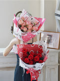 Load image into Gallery viewer, 20pcs Love-Themed Bouquet Wrap Paper (38x50cm)